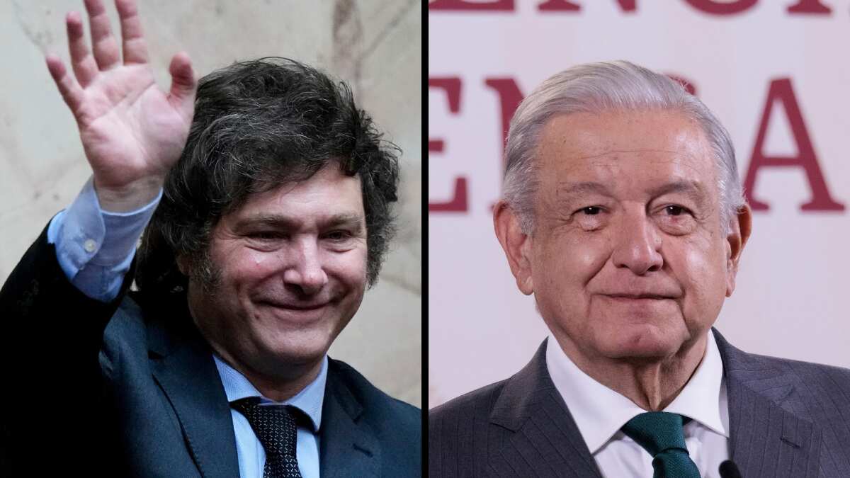 El presidente ha expresado su inconformidad contra Javier Milei