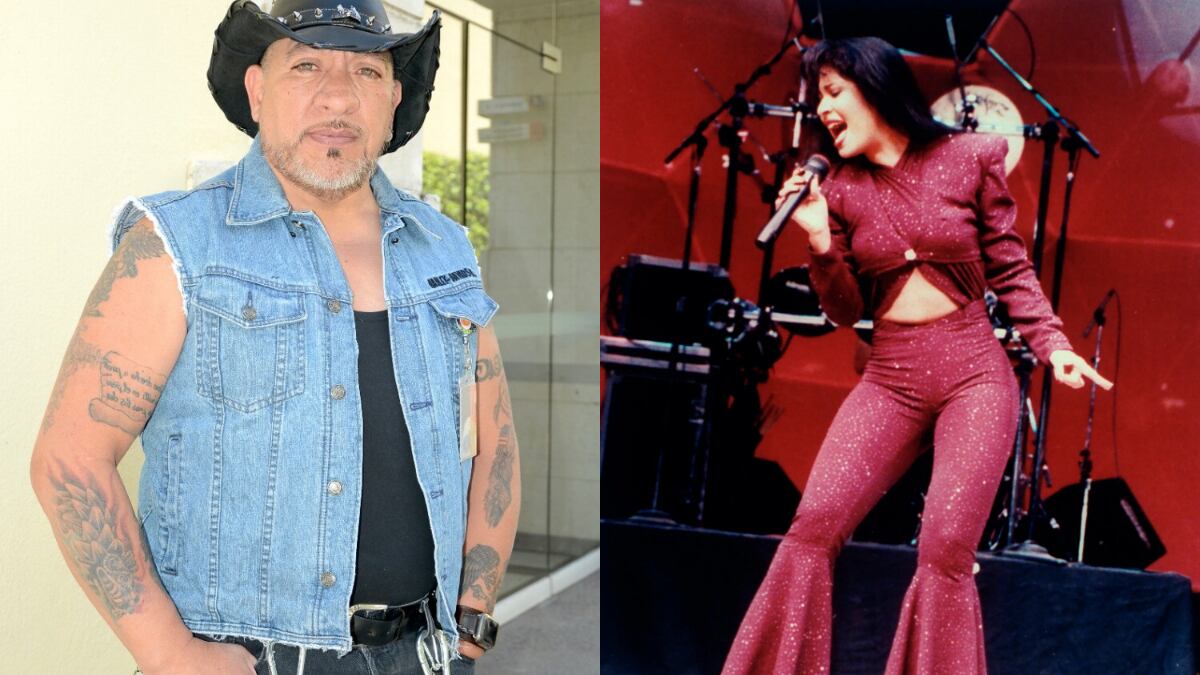 Carlos Trejo y Selena Quintanilla