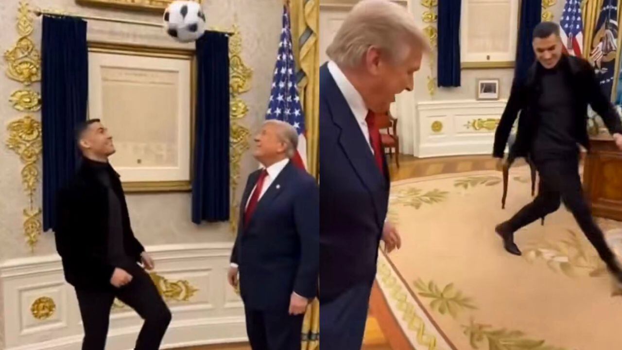 Donald Trump y Cristiano Ronaldo