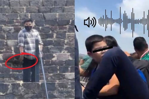 “Esto se construyó para sacrificar”: Filtran audio del tirador en Teotihuacán en pleno ataque