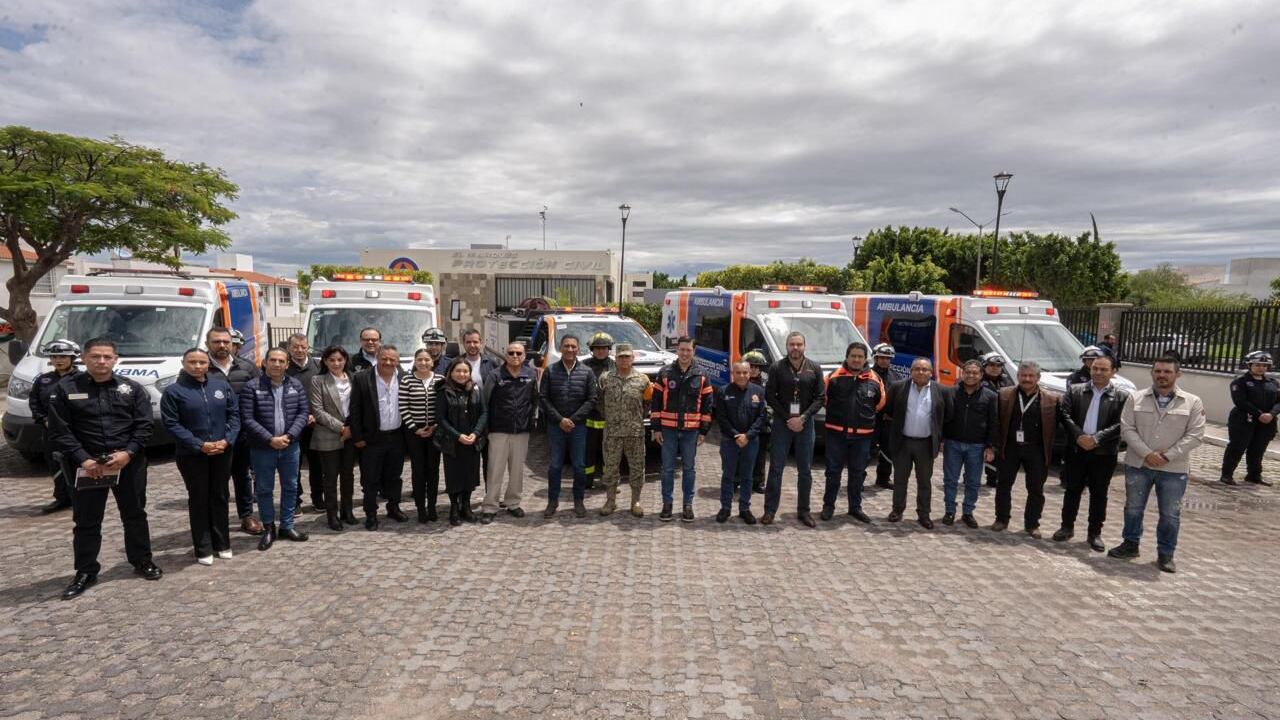 Operativos por temporada de lluvias en El Marqués.