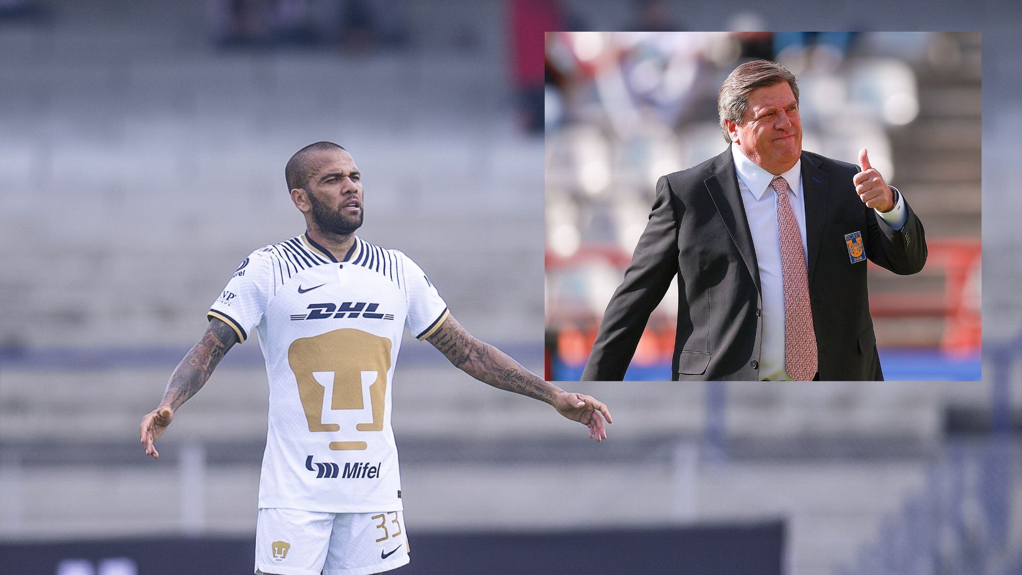 Pumas juega peor con Dani Alves en el terreno de juego