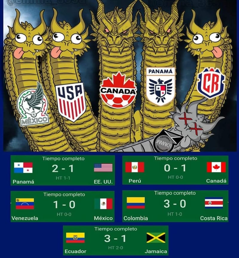 Memes eliminación México