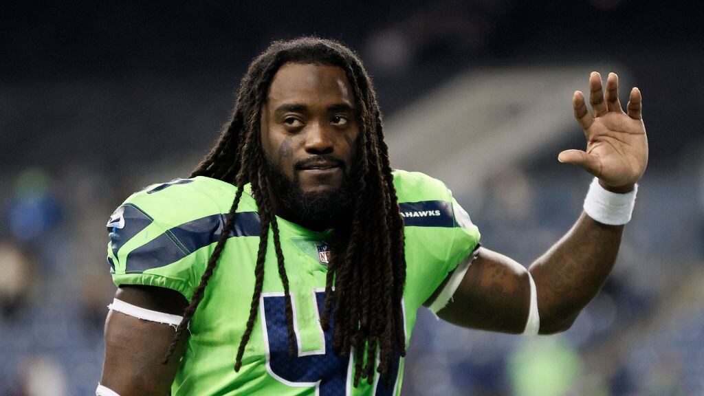 Alex Collins estuvo en Seattle Seahawks en 2020.