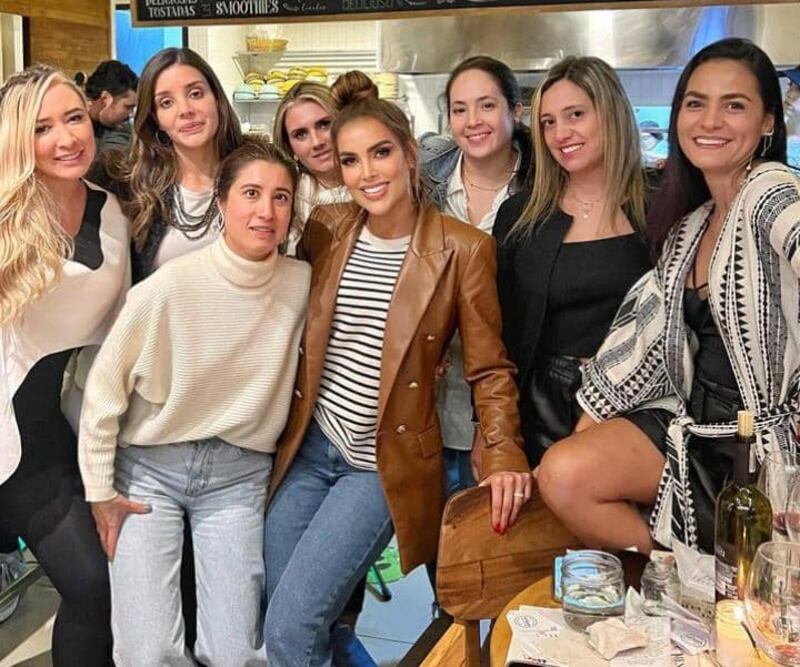 La imagen de Sara Corrales que muestra cómo era antes de ser famosa