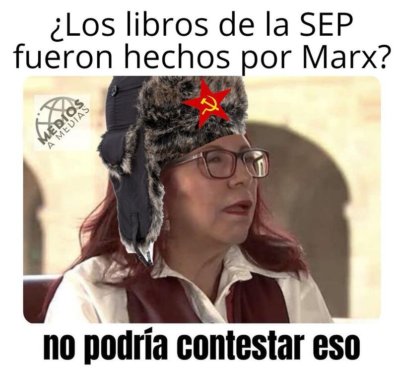 Memes de los libros de texto de la SEP.