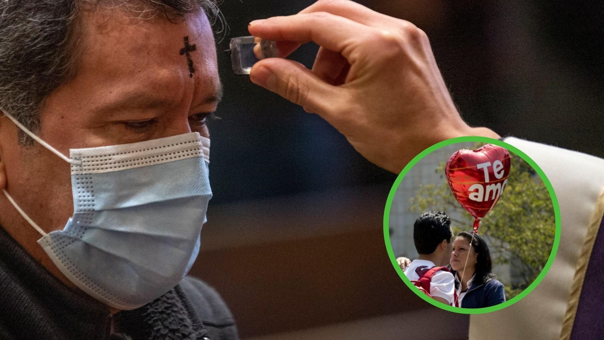 ¿Cómo será el plan este año, primero tomar ceniza y después a festejar el amor?