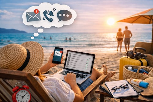 Vacaciones de Semana Santa, solo el 5% de los mexicanos logra desconectarse del trabajo