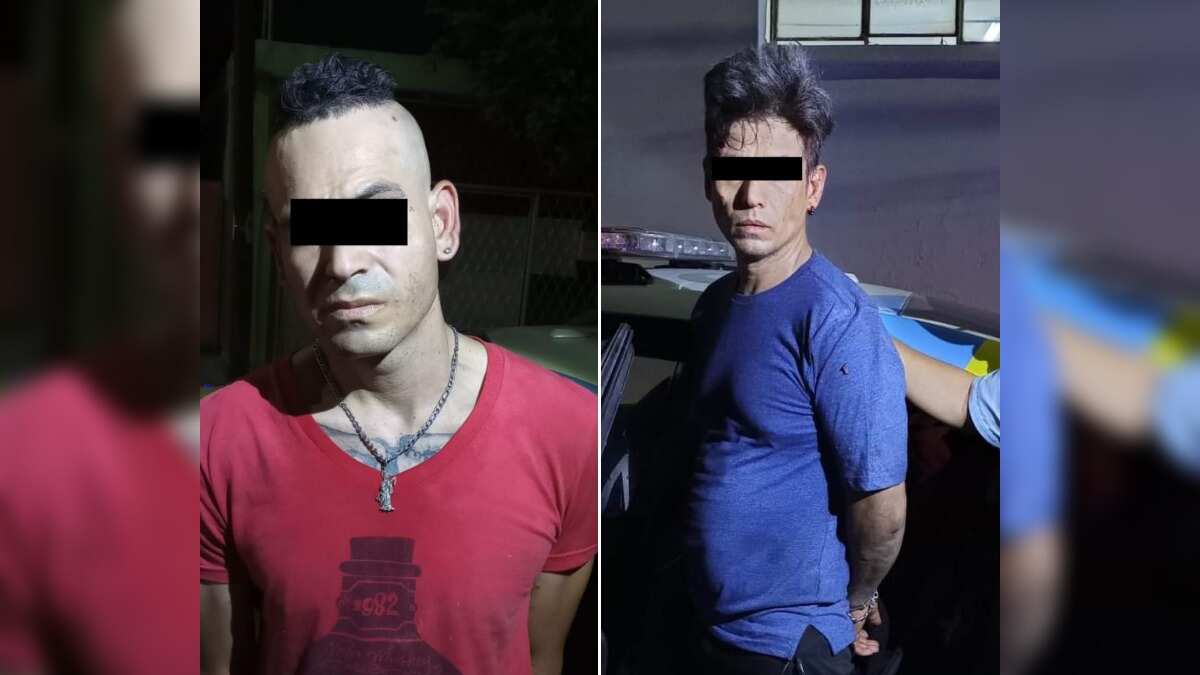 Miguel Ángel R., de 38 años y Heriberto E., de 32 años de edad quedaron a disposición del Ministerio Público, por los delitos que les resulten.