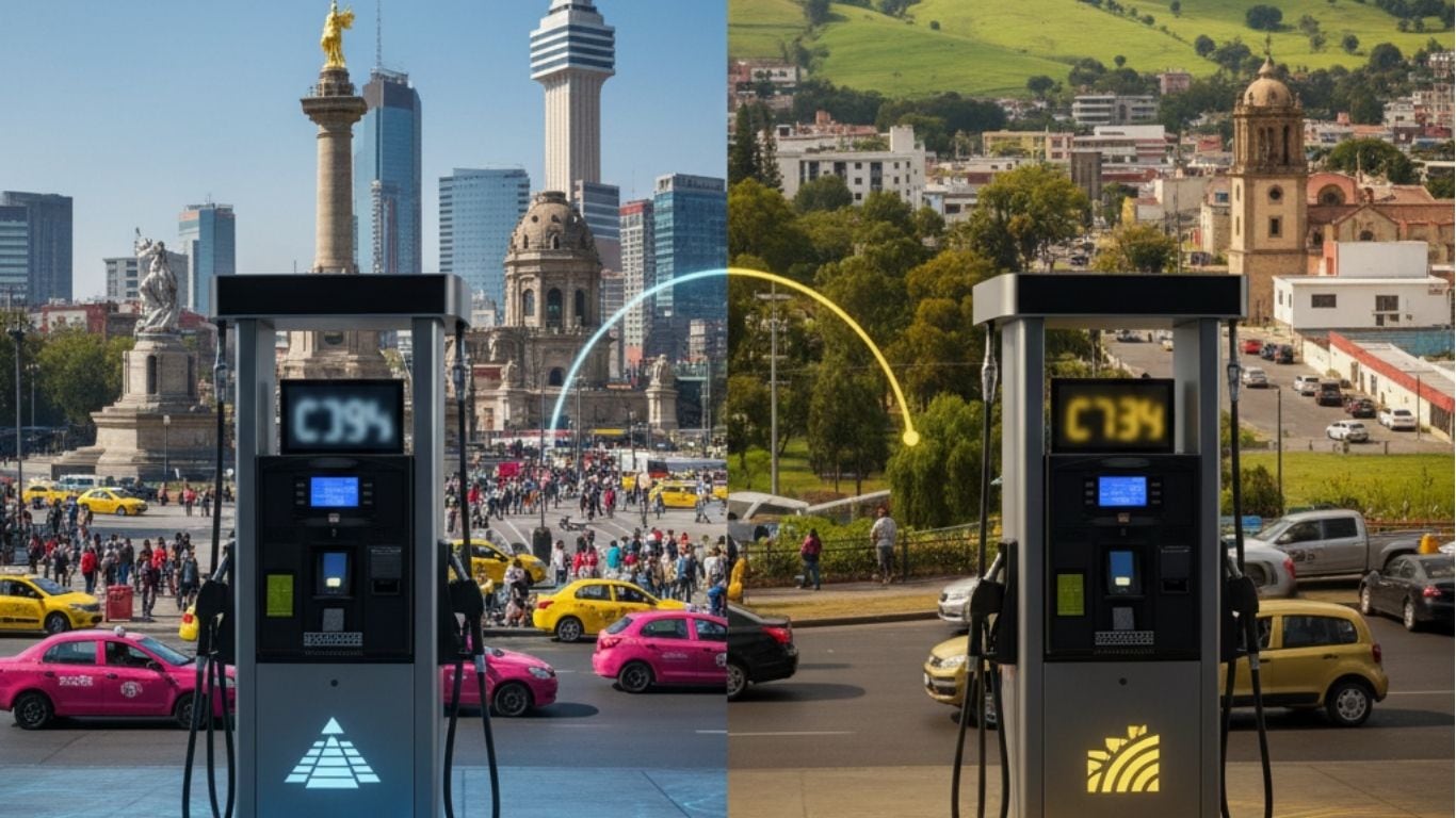 Gasolina barata en CDMX y Edomex
