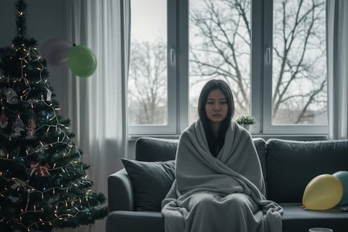 Del brindis al colapso emocional: la depresión post fiestas detrás del Guadalupe-Reyes