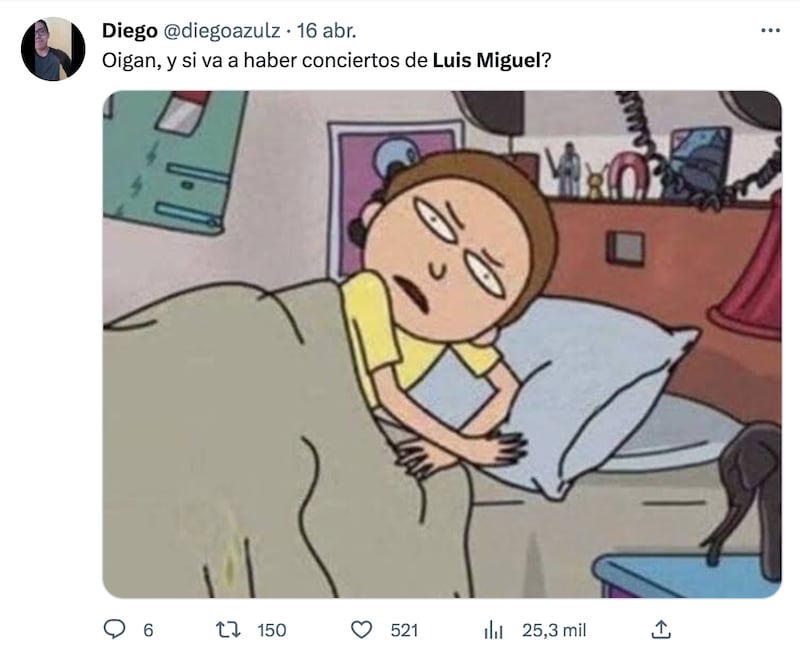 Memes por la espera del anuncio de Luis Miguel