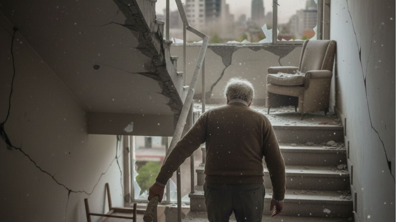 Fallecimiento de un hombre tras sismo