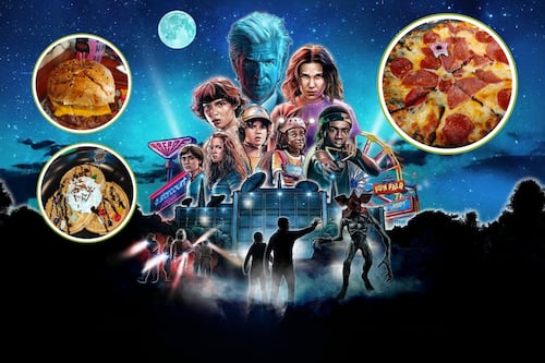Así es el menú inspirado en Stranger Things hecho especialmente para los fans