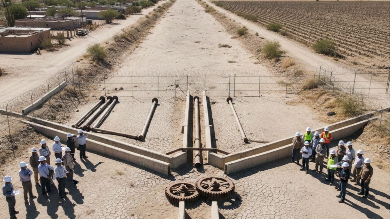 México y EU pactan manejo del agua bajo el Tratado de Aguas de 1944