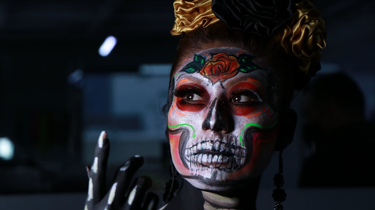 La Catrina maquillaje