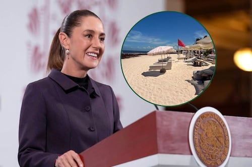 “Es un derecho no un privilegio”: Claudia Sheinbaum ordena acceso libre y gratuito a playas de Tulum