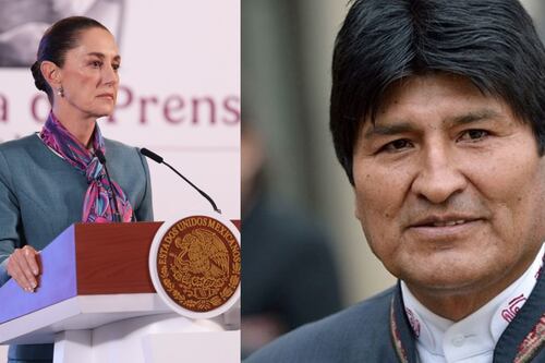 Sheinbaum condena ataque a Evo Morales: nuestra solidaridad y un llamado a evitar la violencia