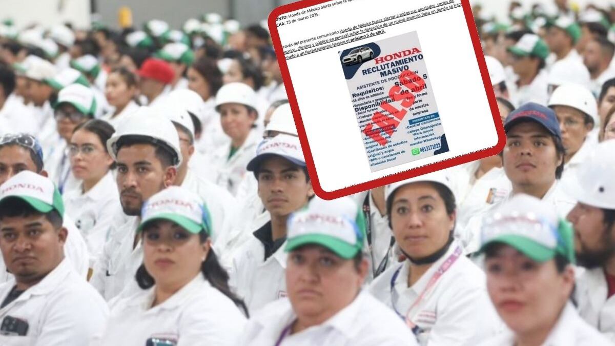El comunicado de Honda México advierte sobre un falso reclutamiento masivo en Guanajuato y recomienda no caer en fraudes laborales.