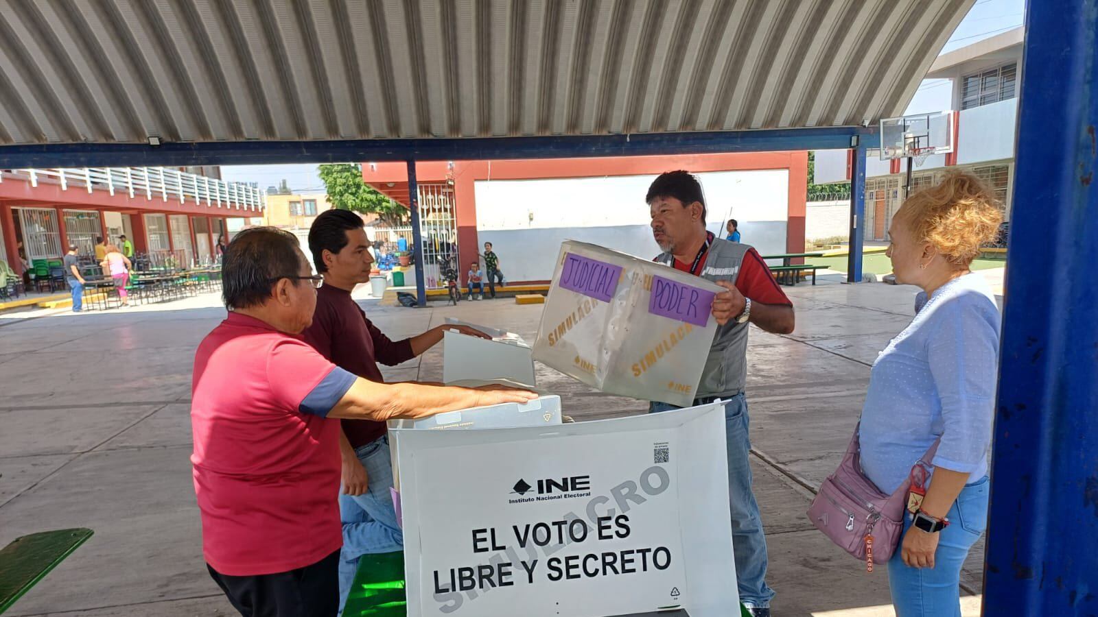 Simulacro de Elección Judicial.