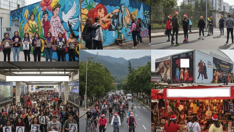 Marchas hoy en CDMX: agenda de movilizaciones y rodadas este jueves 18 de diciembre de 2025