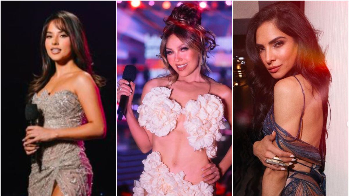 Becky G, Thalía y Alejandra Espinoza