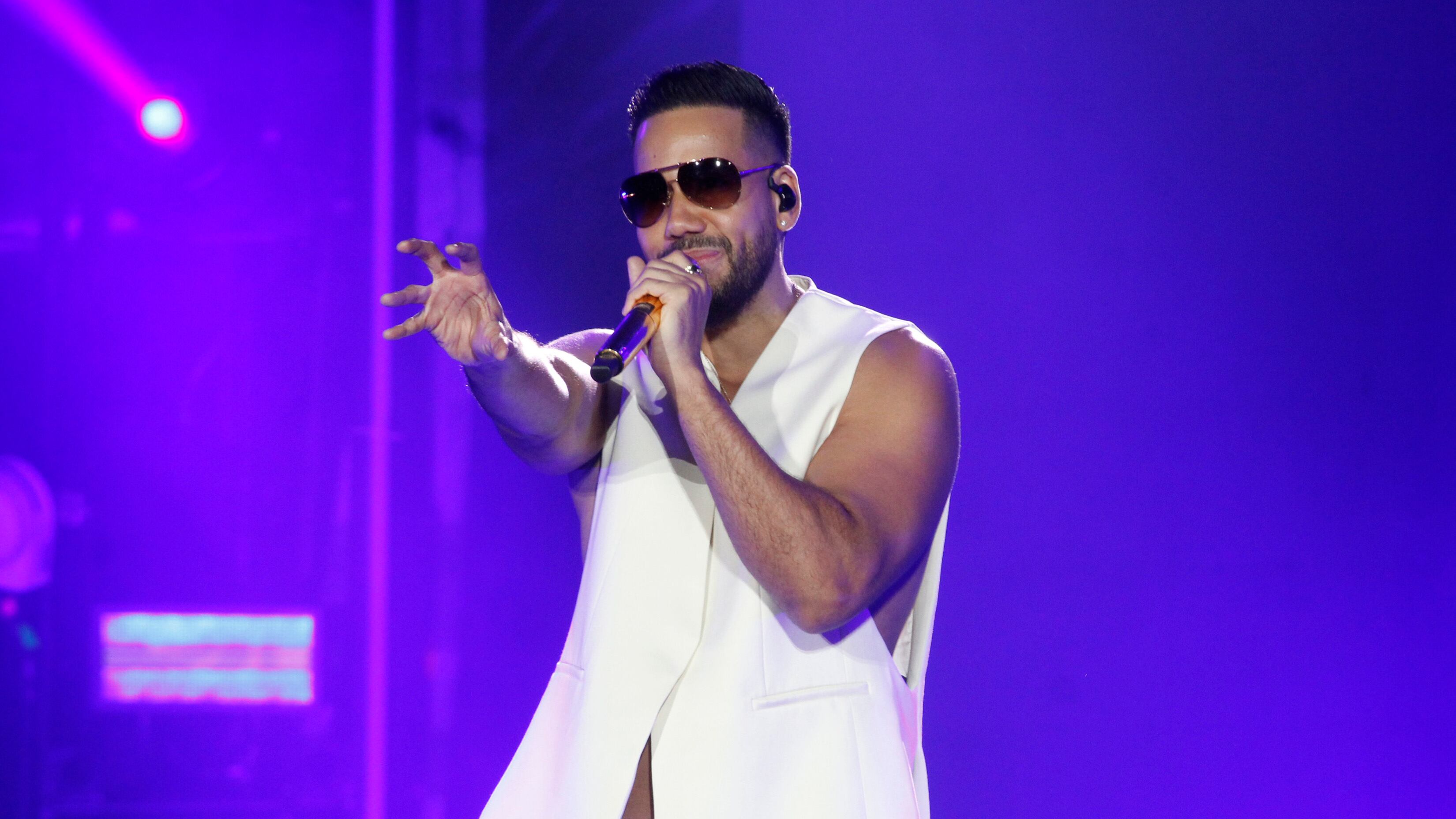 Romeo Santos en concierto en el Campo Marte