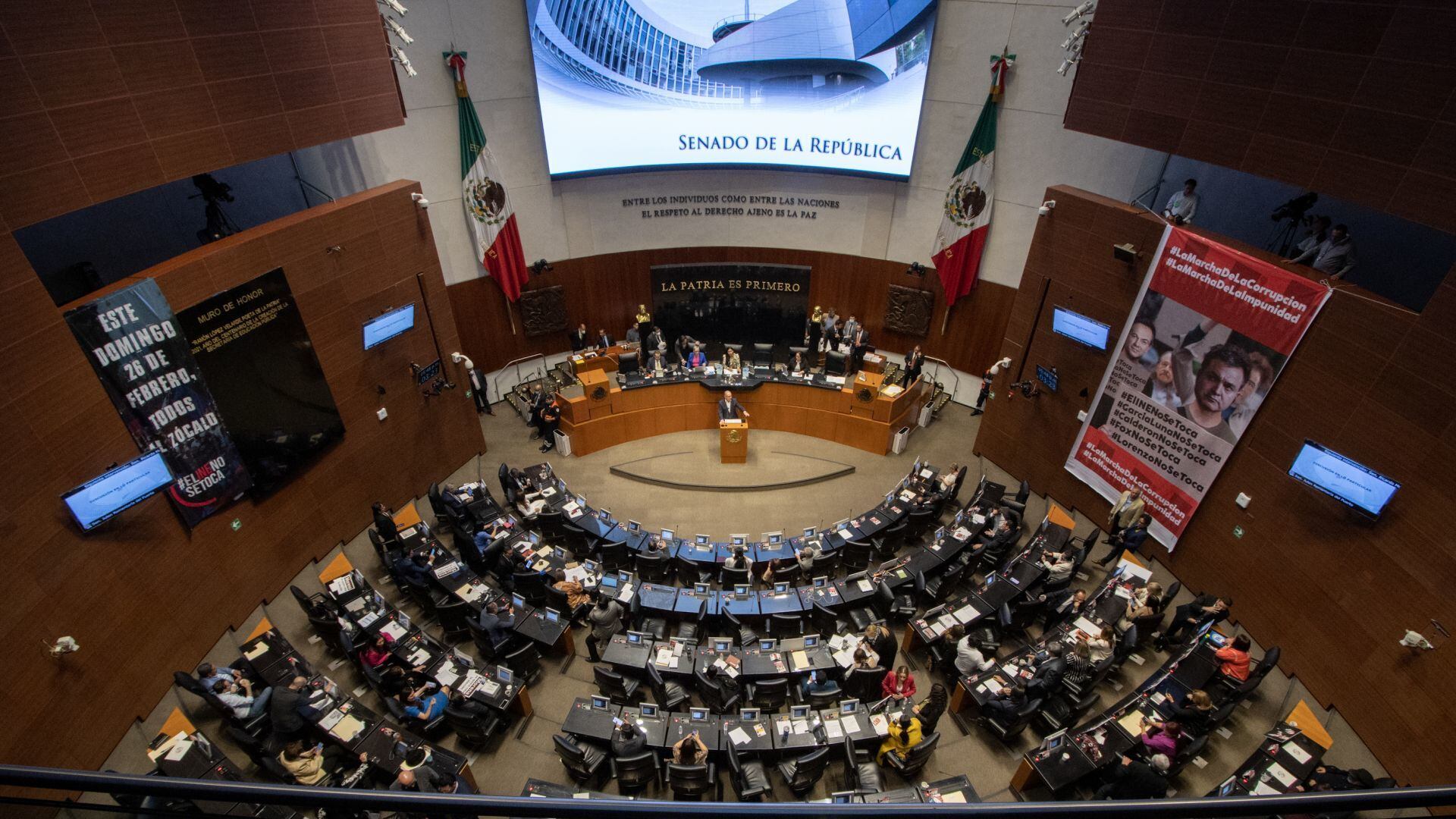 Senado de la República vota para seleccionar a los nuevos comisionados del Inai, luego del dictamen de la Jucopo