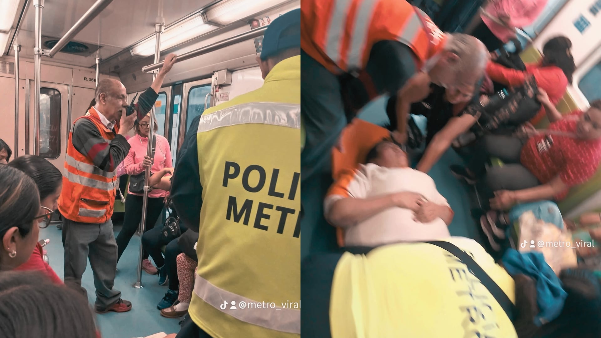 Una publicación viral generó alarma por un supuesto accidente en la Línea 8