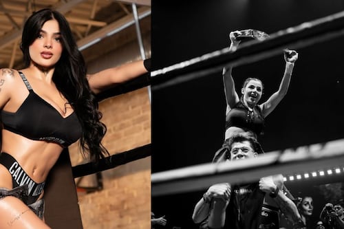 Filtran fotos y videos íntimos de Karley Ruiz tras ganar pelea de box en Colombia