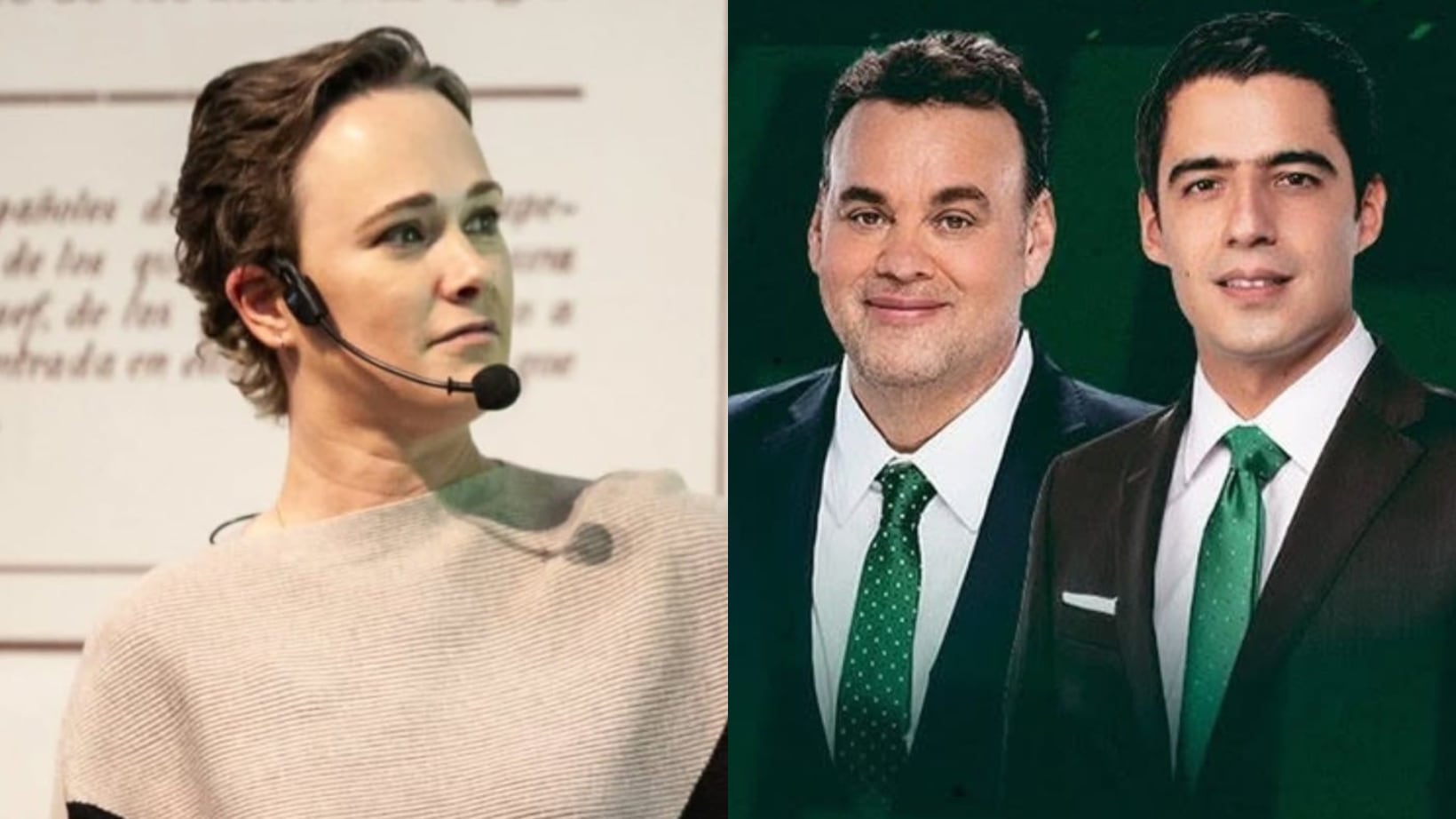 Marion Reimers narrará junto a Faitelson y Vaca.