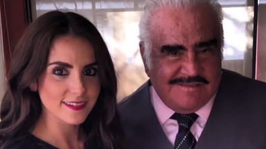 Comparan a una de las nietas de Vicente Fernández con Shakira