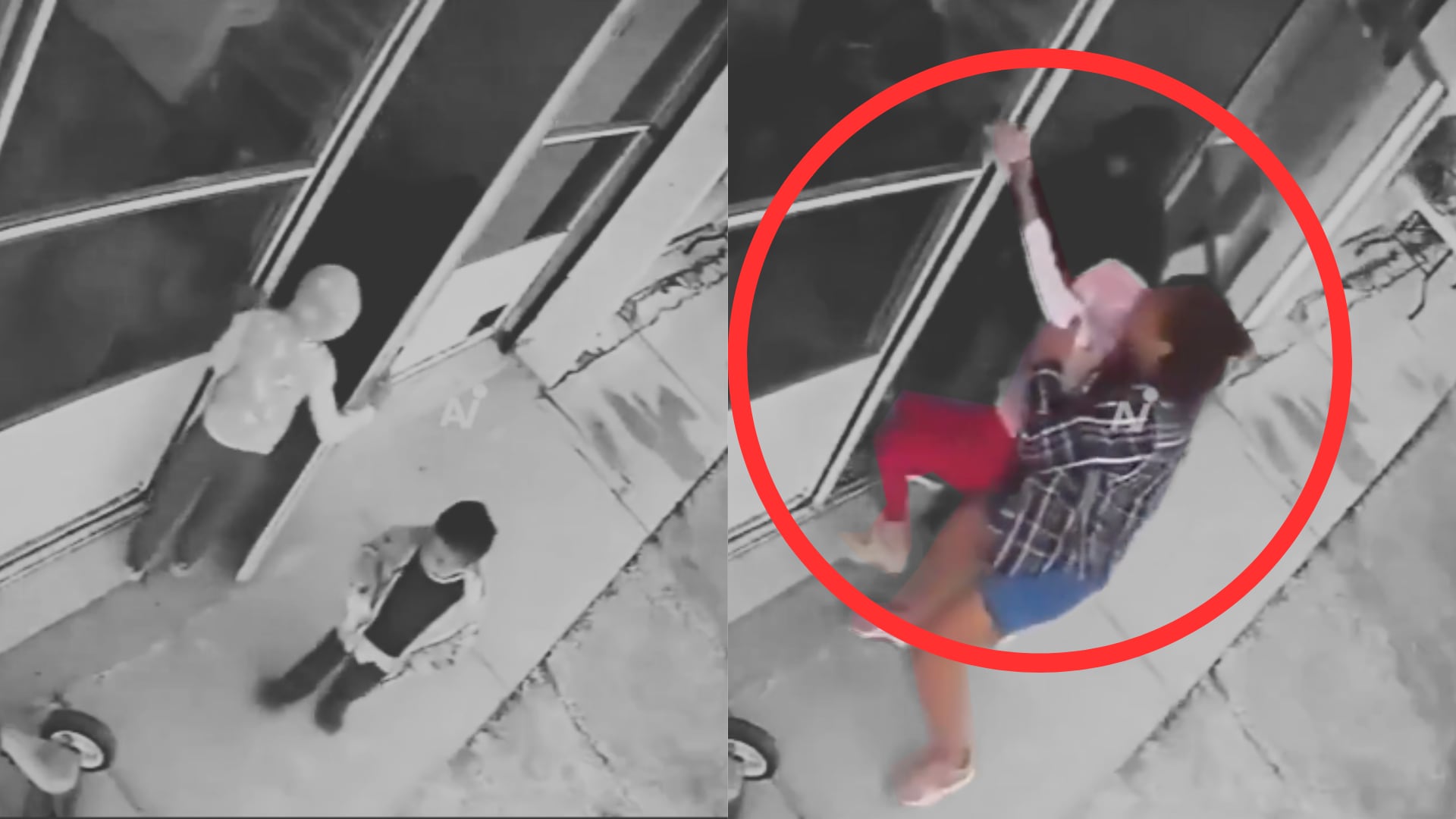 Momento de la sustracción ahora difundido en redes sociales