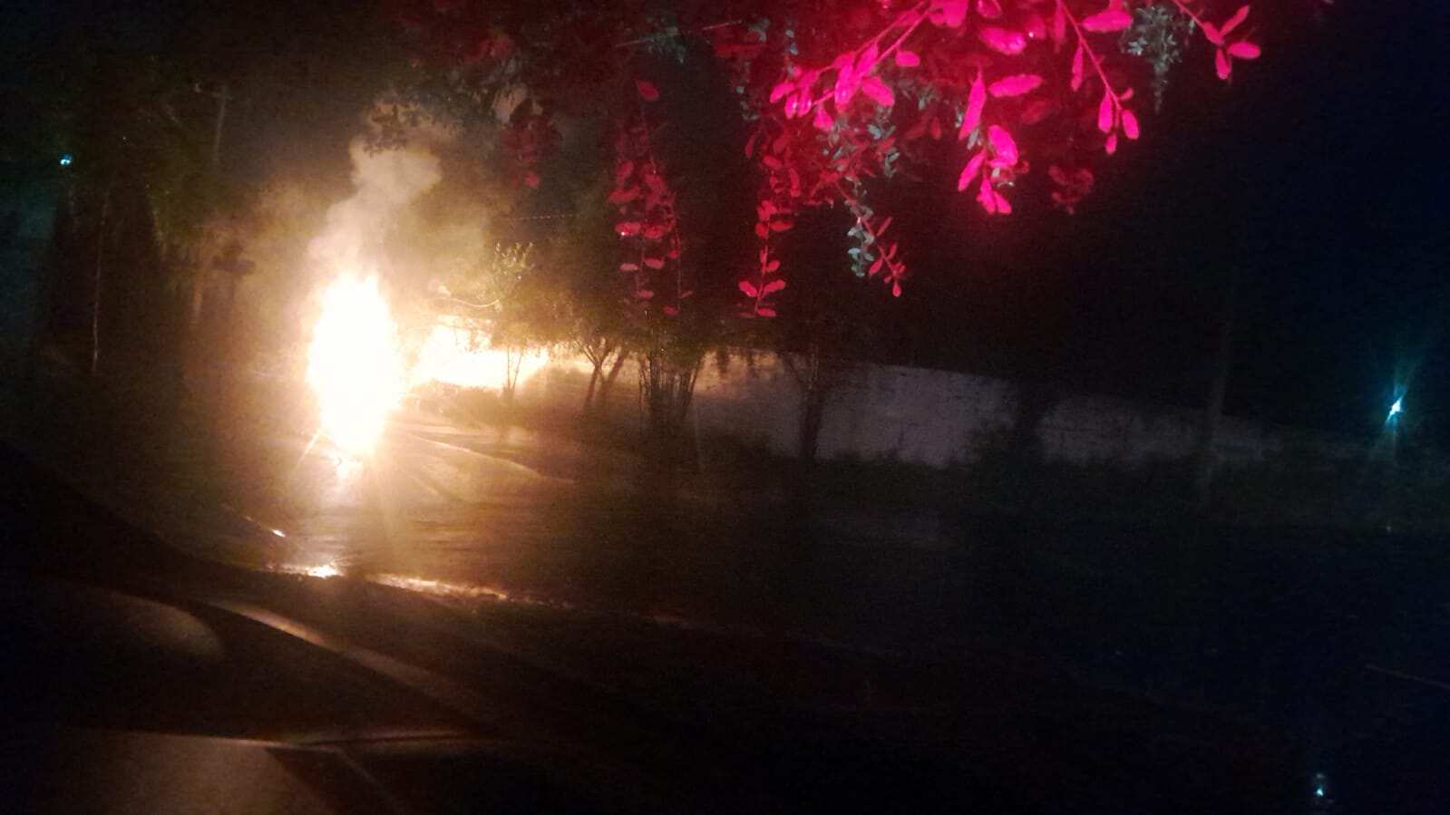 El siniestro se registró en la carretera San Mateo kilómetro 7.5 en la colonia El campanario en Juárez.