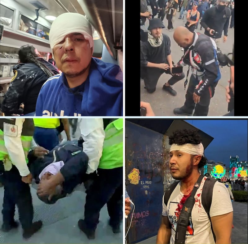 Reporteros Marcha 2 Oct