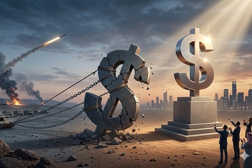 Peso se sobrepone a la guerra y baja al dólar a $17.67