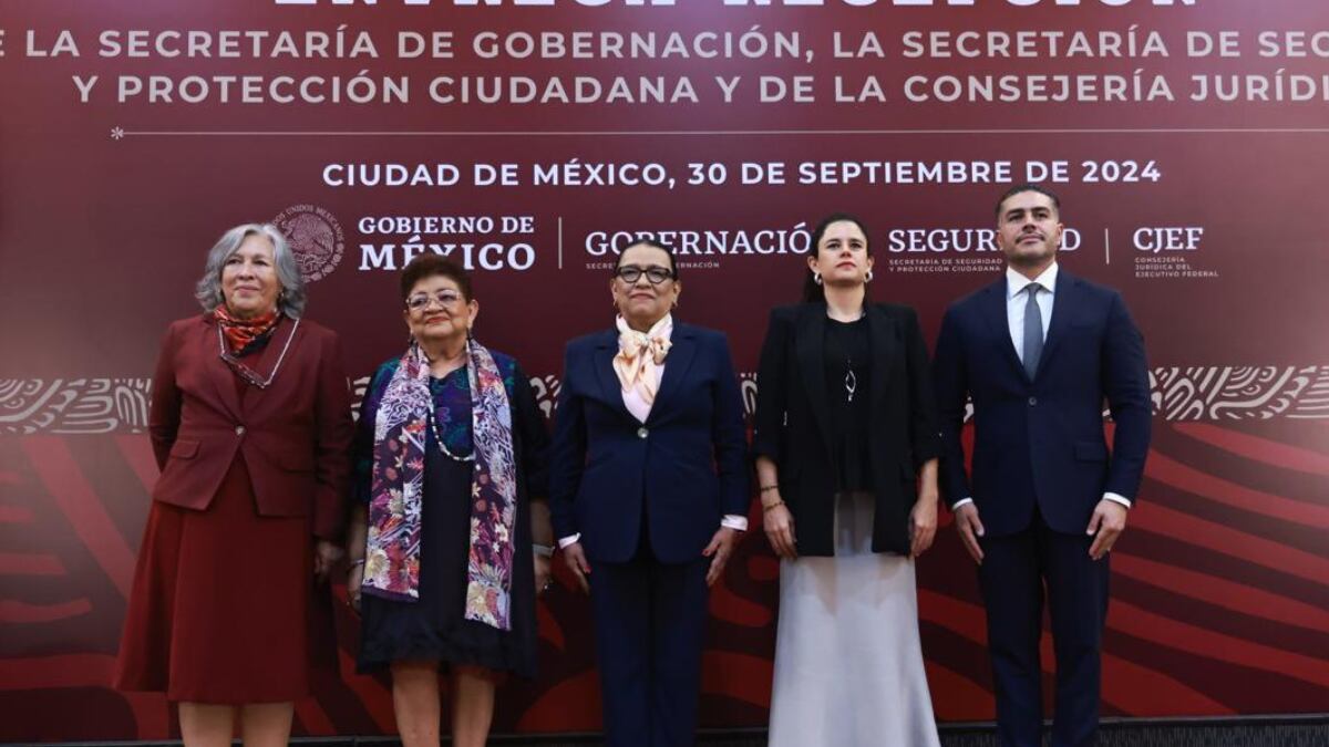 Rosa Icela Rodríguez y Omar Harfuch