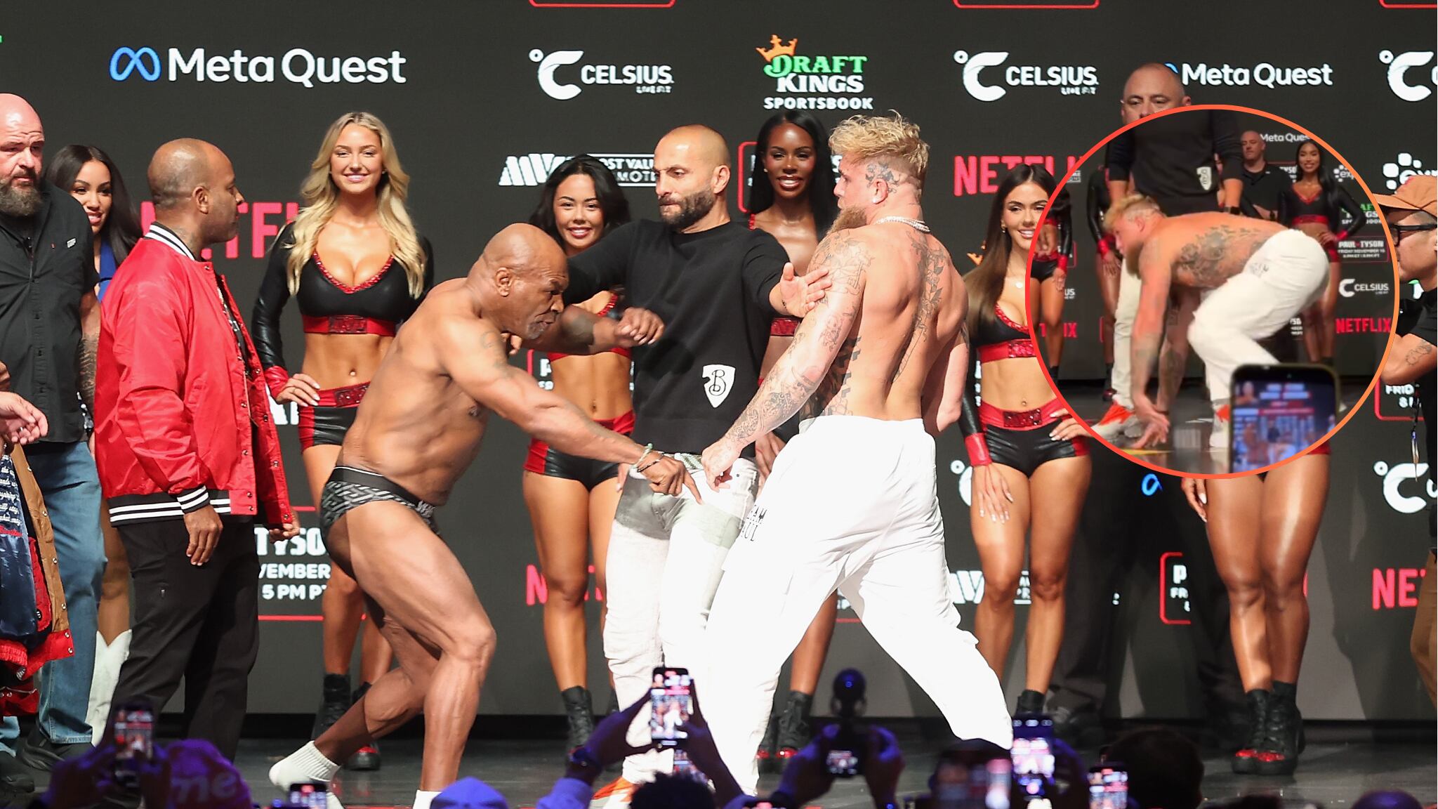 Motivo de la cachetada que le propinó Tyson a Paul