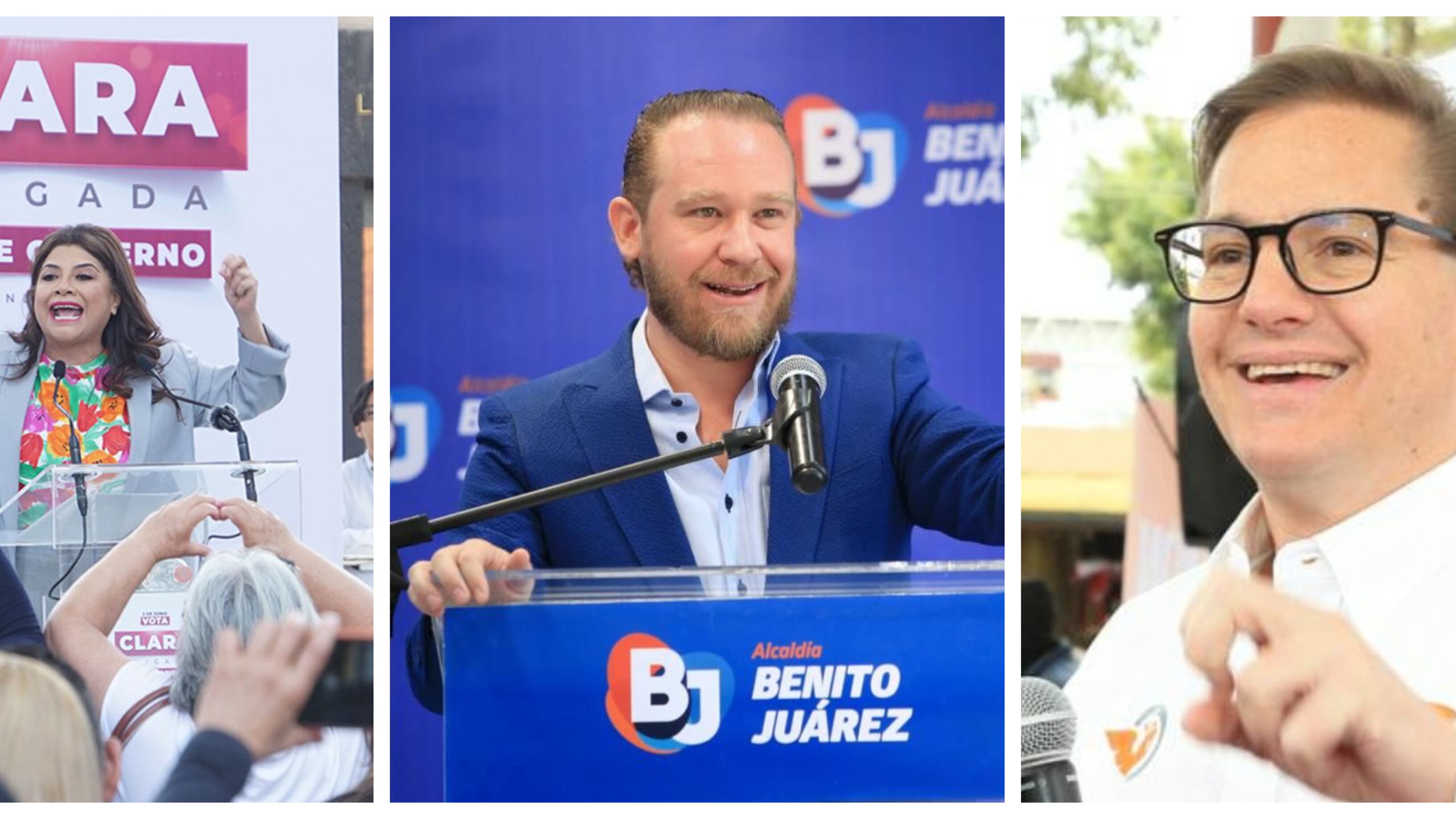Candidatos a la Jefatura de Gobierno