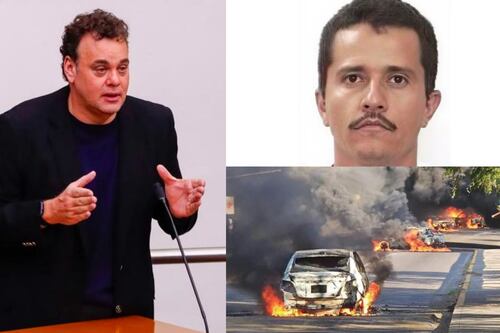 El fuerte mensaje de Faitelson tras ola de violencia por la muerte de El Mencho: “Un país en guerra”