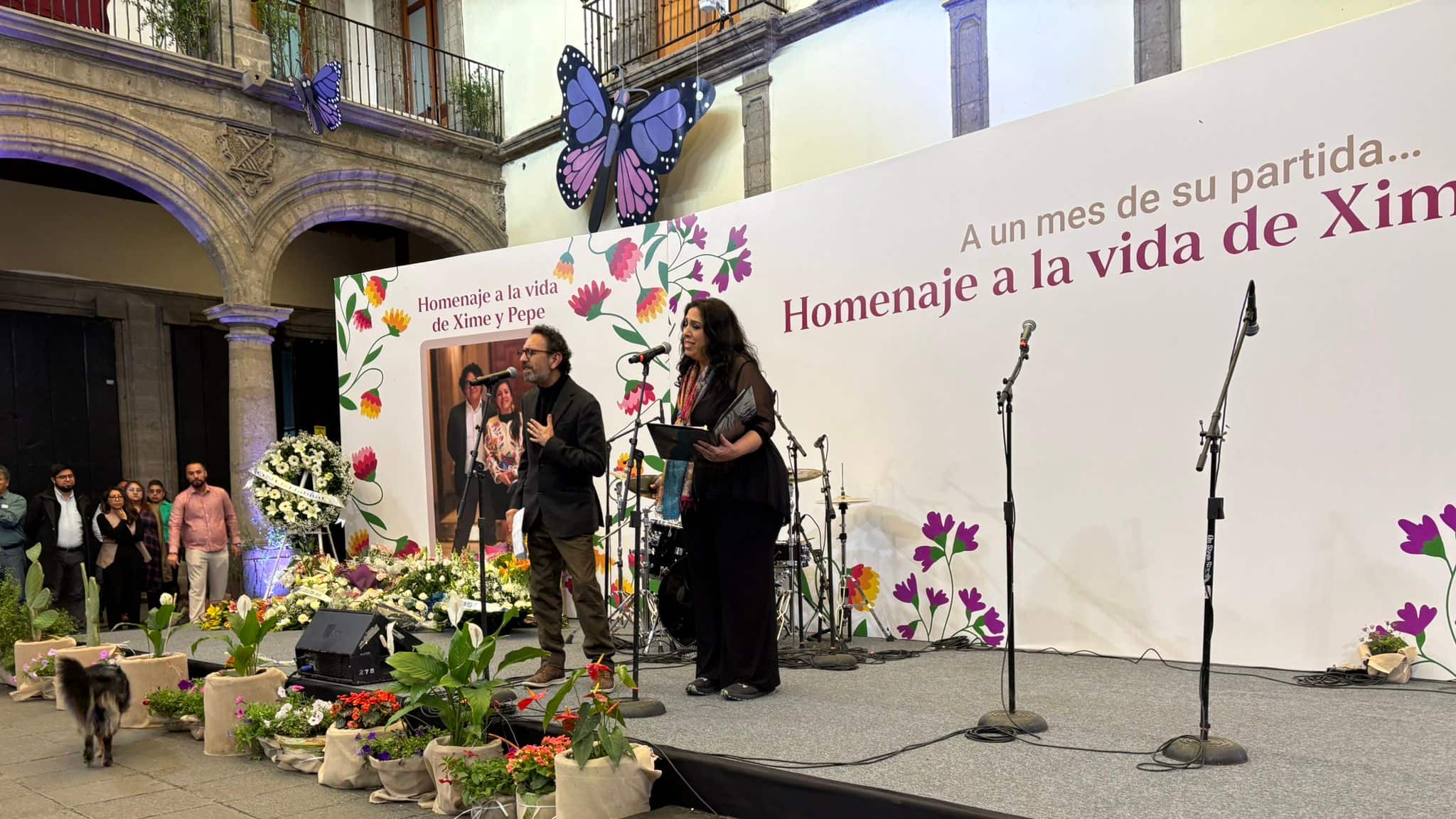 El Museo de la Ciudad de México y la escena del crimen fueron sede de emotivos homenajes.