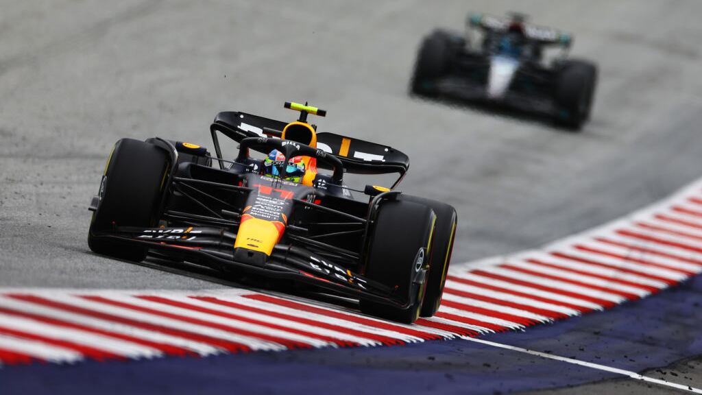 Sergio Pérez brilló en el circuito de Spielberg