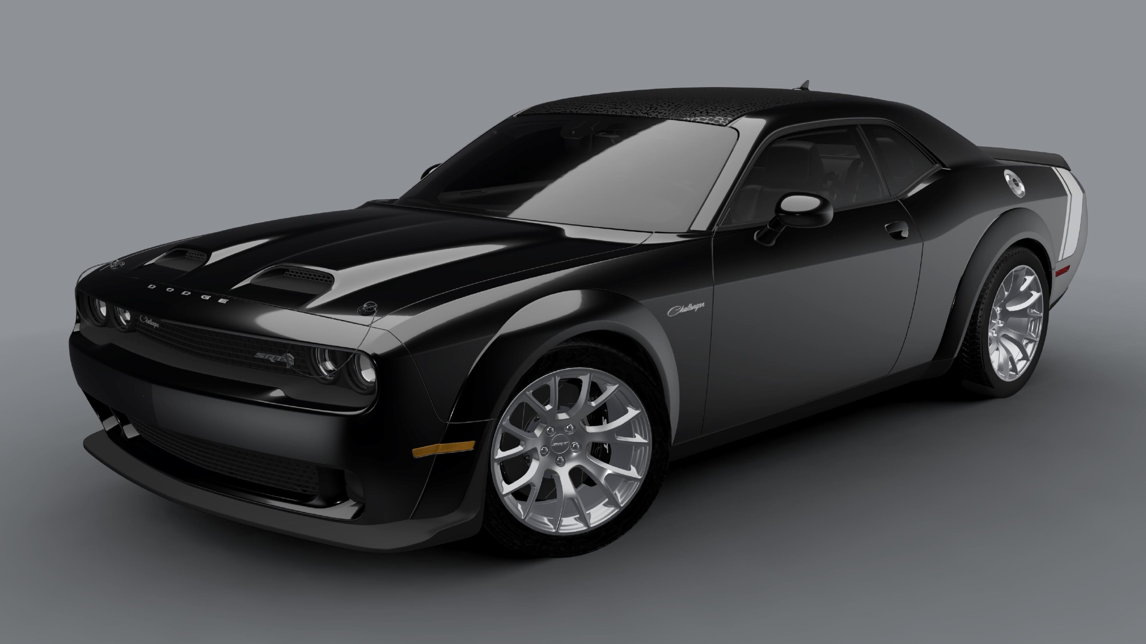 Dodge Challenger Black Ghost 2023, es el sexto modelo de la edición especial “Last Call” de Dodge.