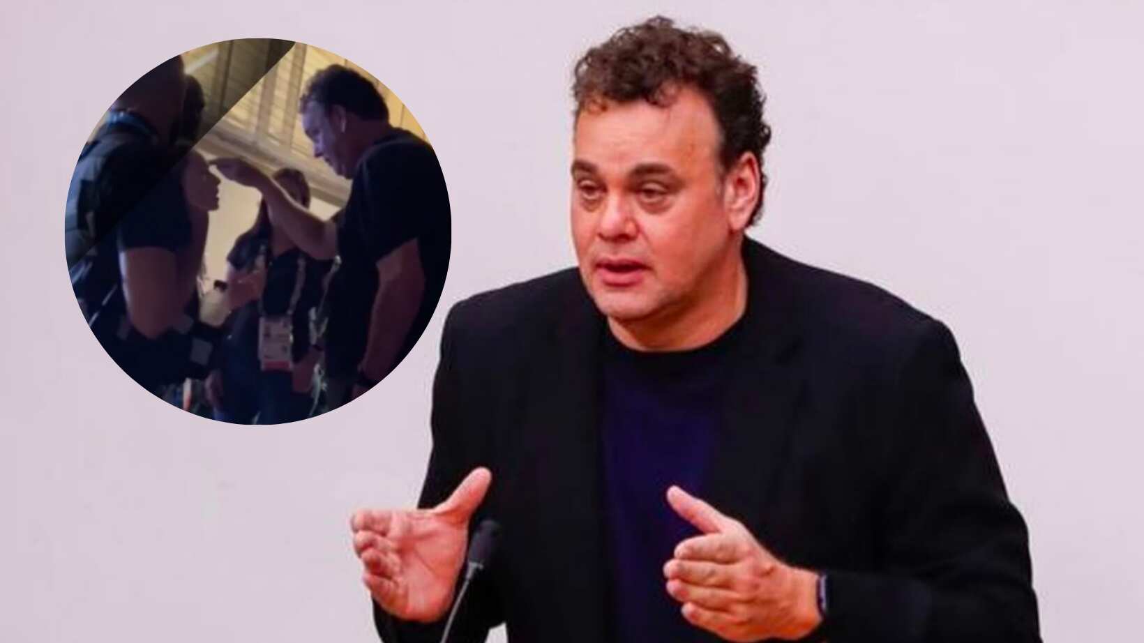 David Faitelson protagonizó una nueva polémica en París 2024.