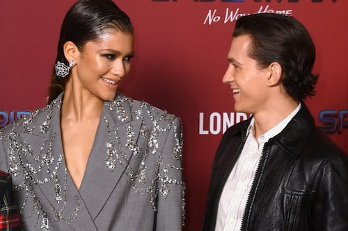 Zendaya sorprende con un “video de su boda” con Tom Holland en televisión en vivo