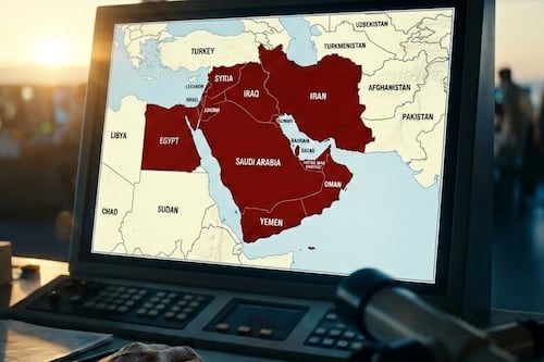 Tensión en Medio Oriente crece, EE.UU. amplía alerta para miles de estadounidenses