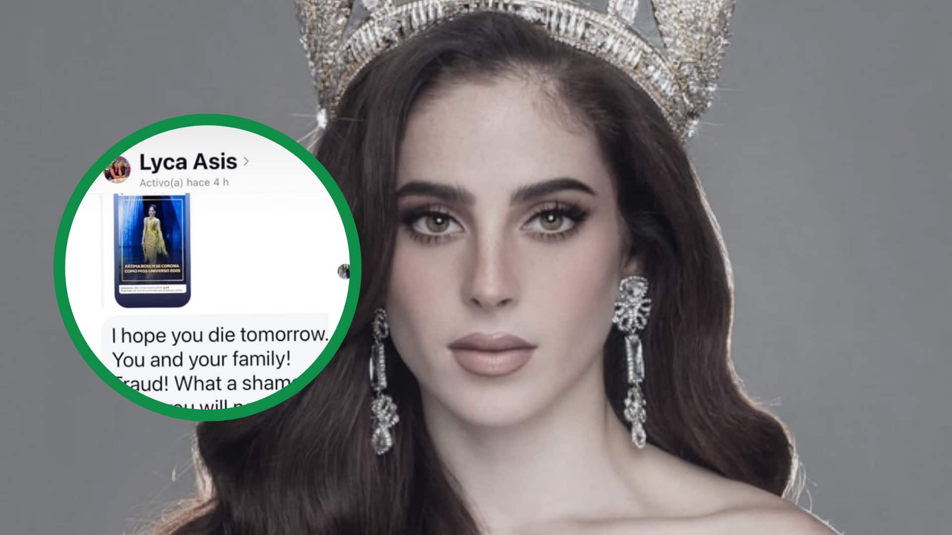 Las declaraciones de Bosch en Instagram revelan el nivel de hostilidad que se generó tras su coronación