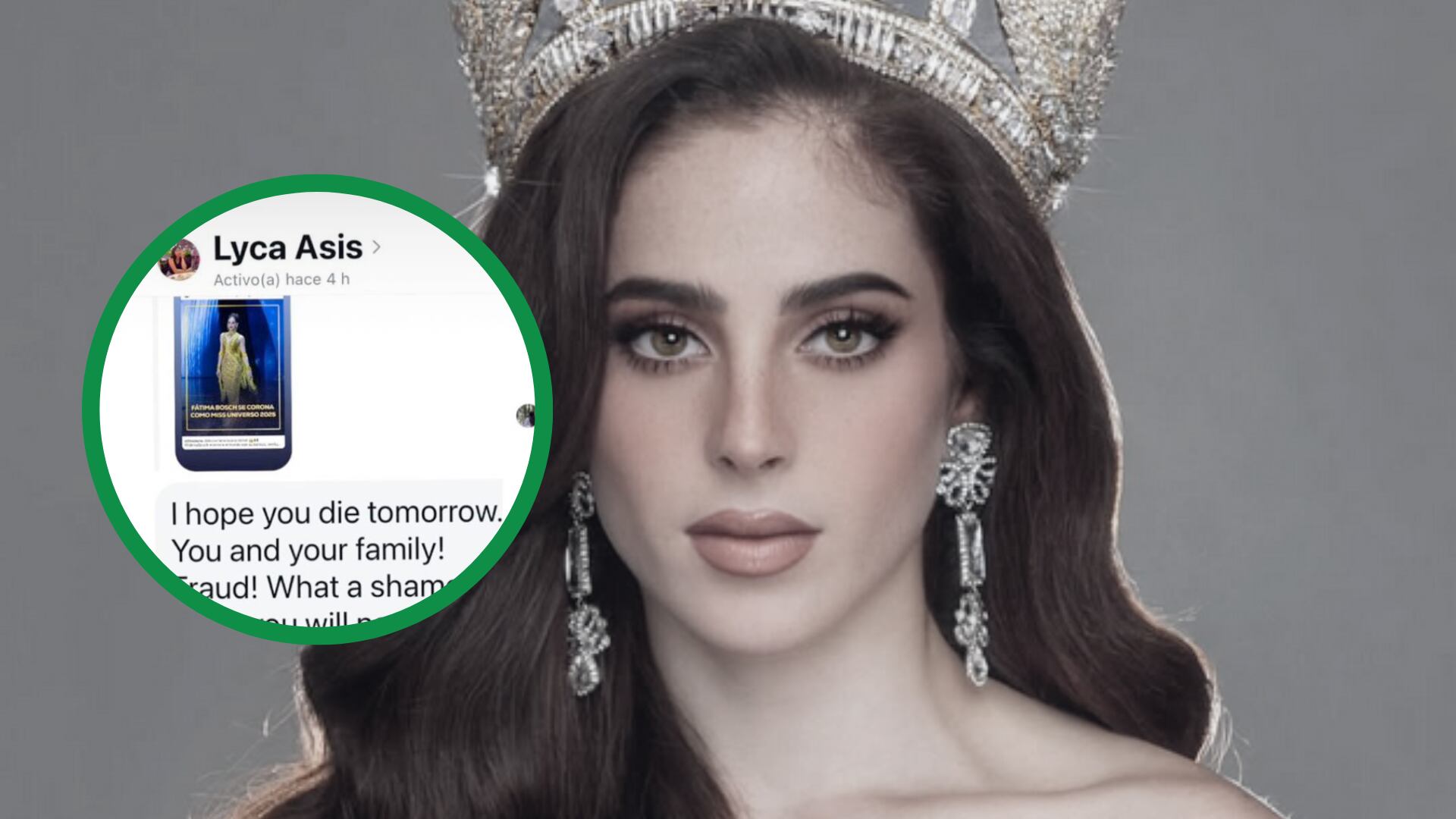 Las declaraciones de Bosch en Instagram revelan el nivel de hostilidad que se generó tras su coronación