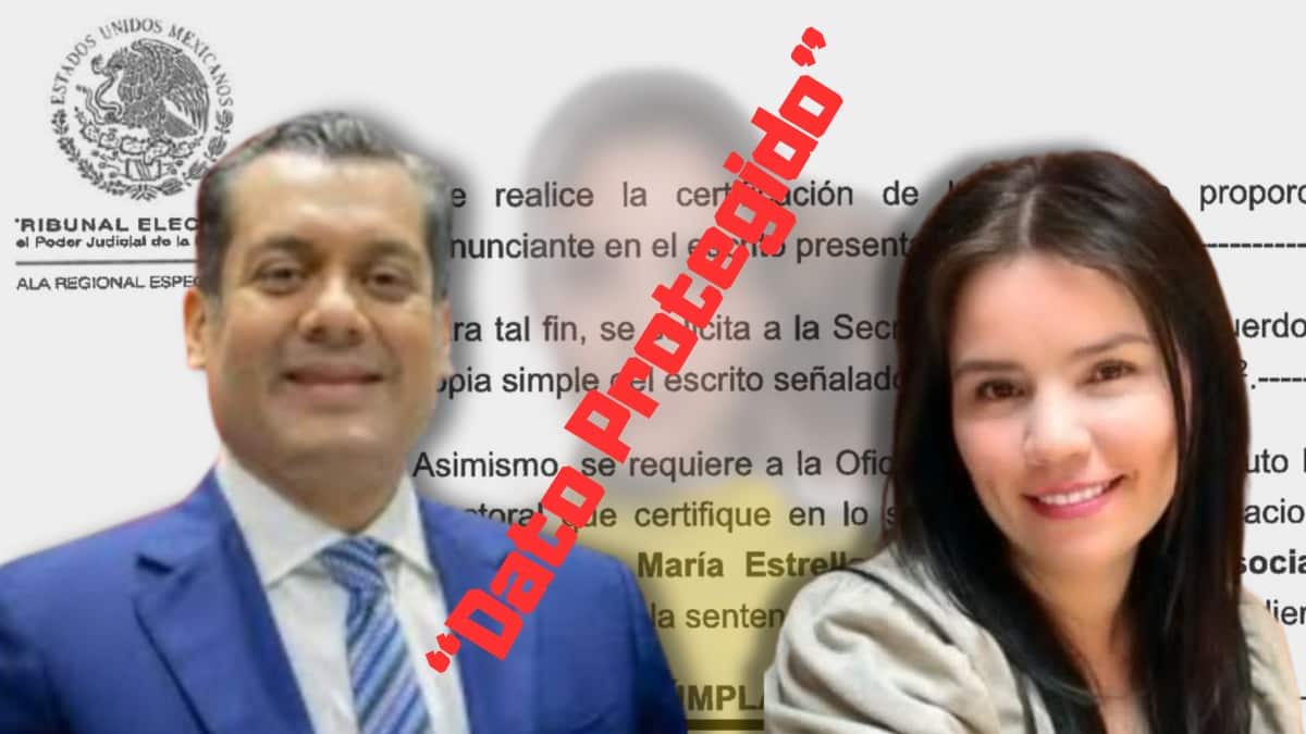 Dato Protegido: TEPJF obliga a Karla Estrella a disculparse 30 veces; exhibe a Gutiérrez Luna