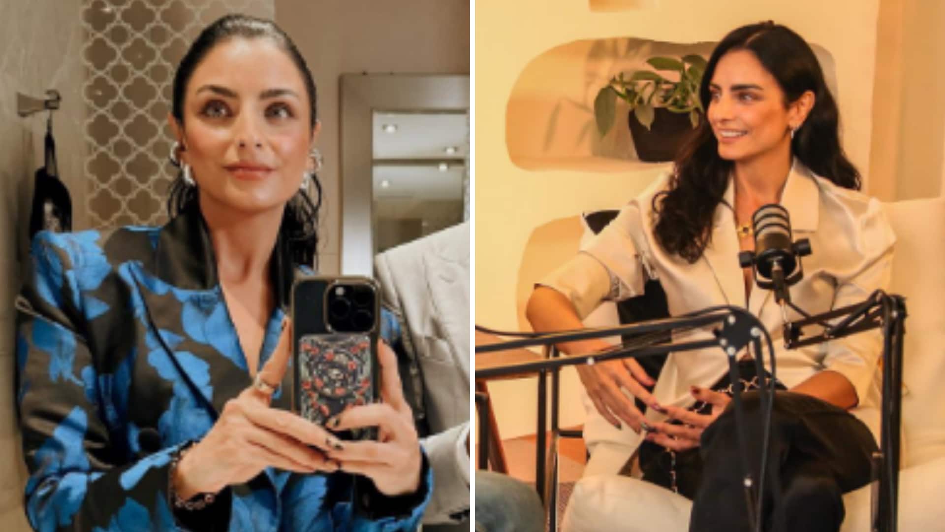 Aislinn Derbez se quiebra a llorar al habla de sus canas prematuras.